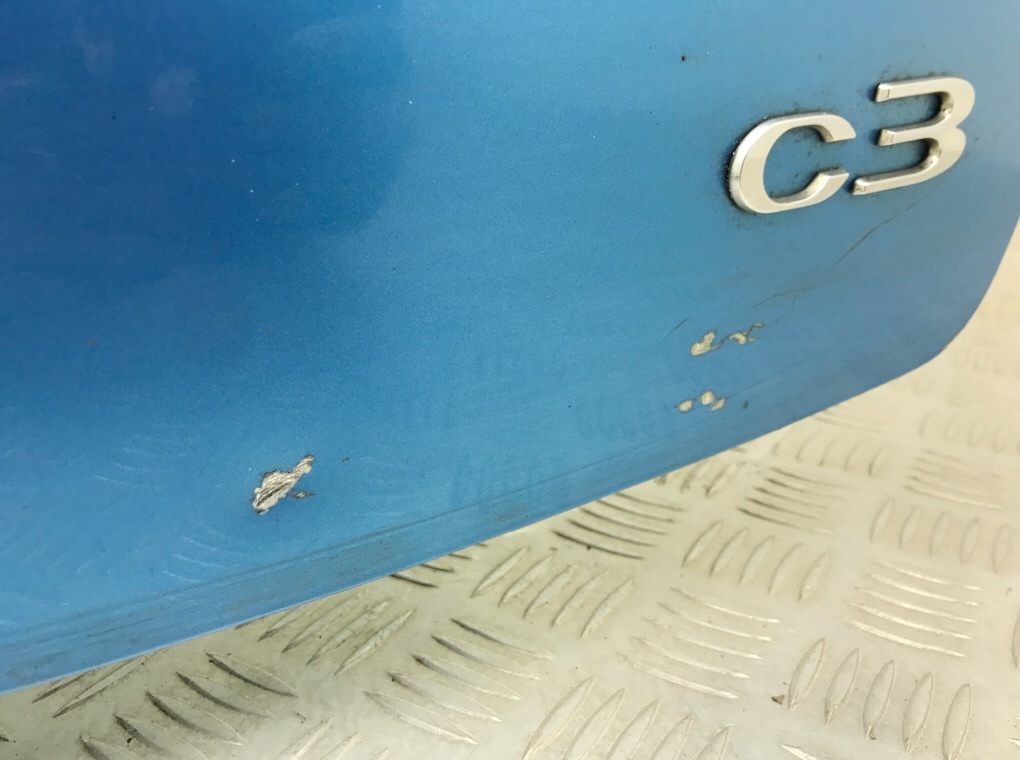 Крышка багажника для Citroen C3, 2011 г. 1.6 HDi дизель б/у — фото 9