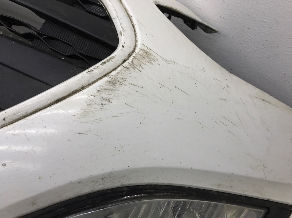 Бампер передний для Hyundai i30, 2015 г. 1.6 CRDi дизель б/у — фото 12