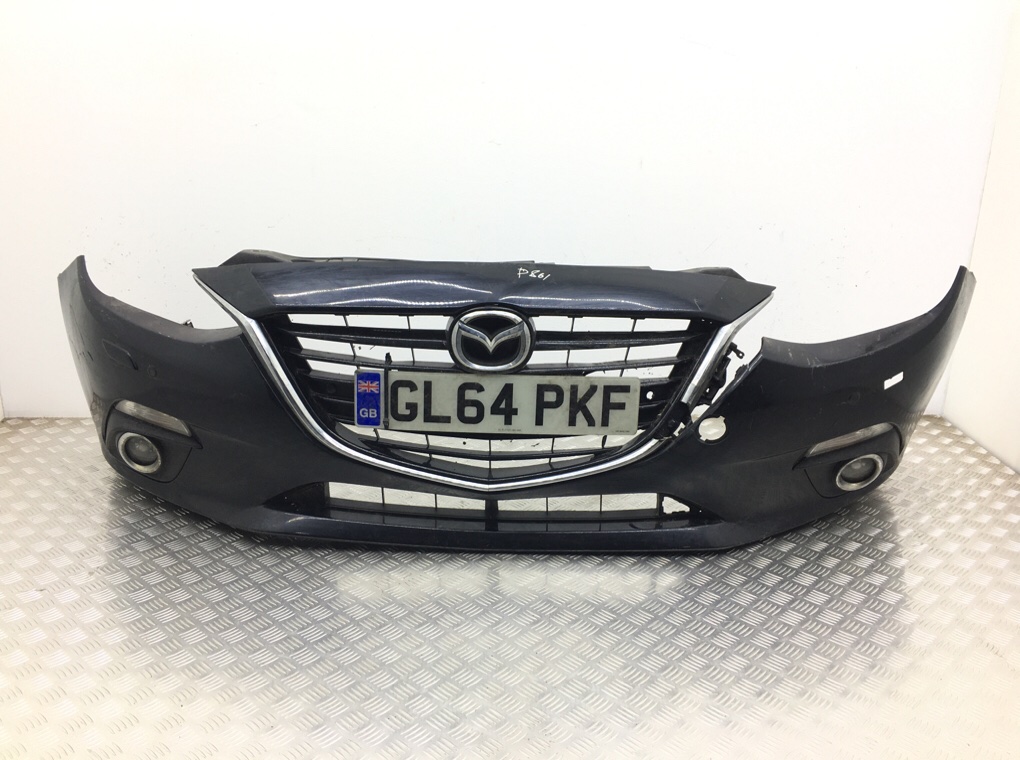 Бампер передний для Mazda 3, 2014 г. 2.2 D дизель б/у