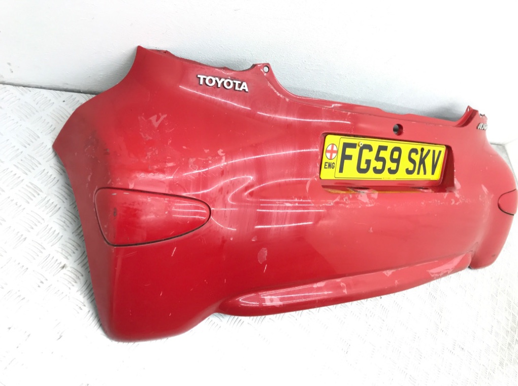 Бампер задний для Toyota Aygo, 2009 г. 1.0 i бензин б/у — фото 3
