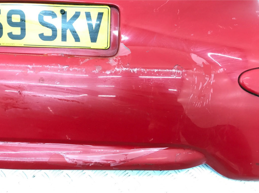 Бампер задний для Toyota Aygo, 2009 г. 1.0 i бензин б/у — фото 9