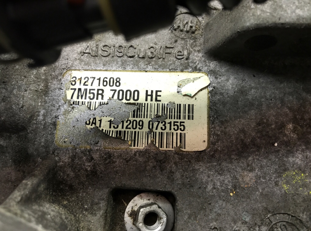 КПП автоматическая (АКПП) для Volvo C30, 2010 г. 2.0 TD дизель б/у — фото 5
