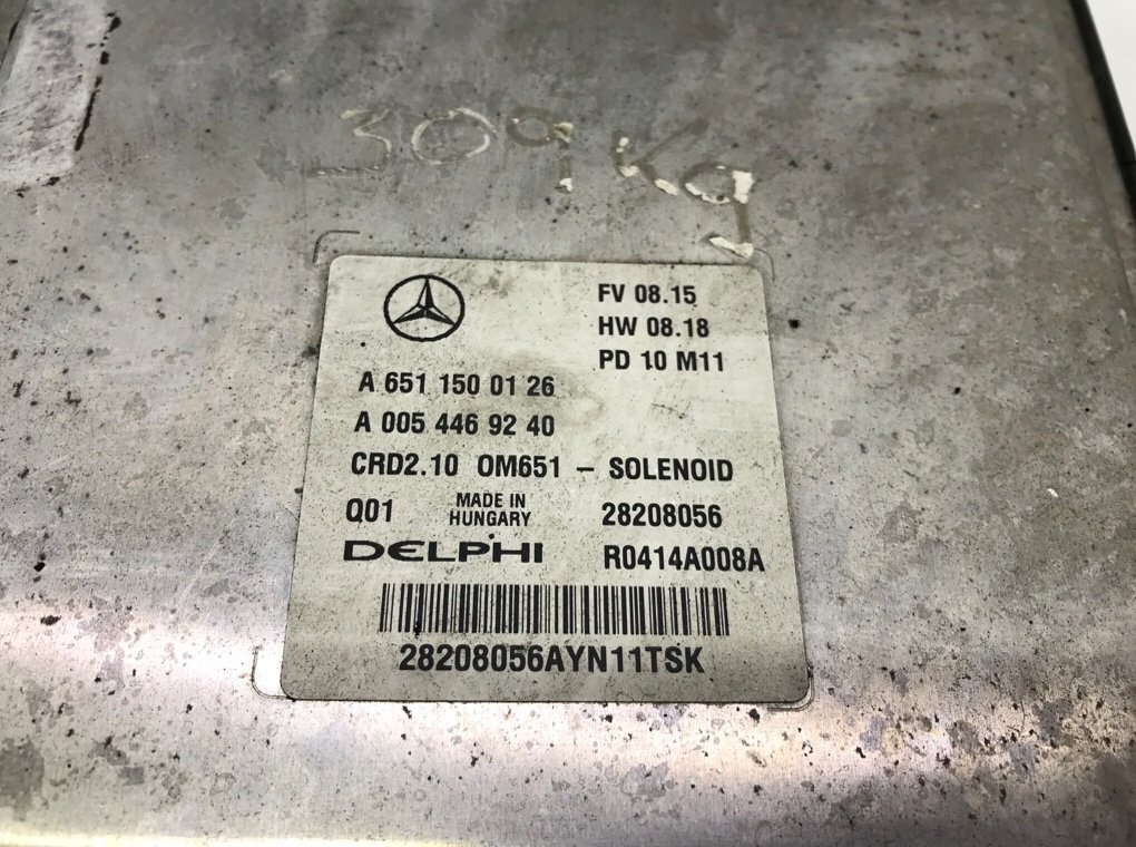 Блок управления двигателем для Mercedes C W204, 2010 г. 2.2 CDi дизель б/у — фото 7