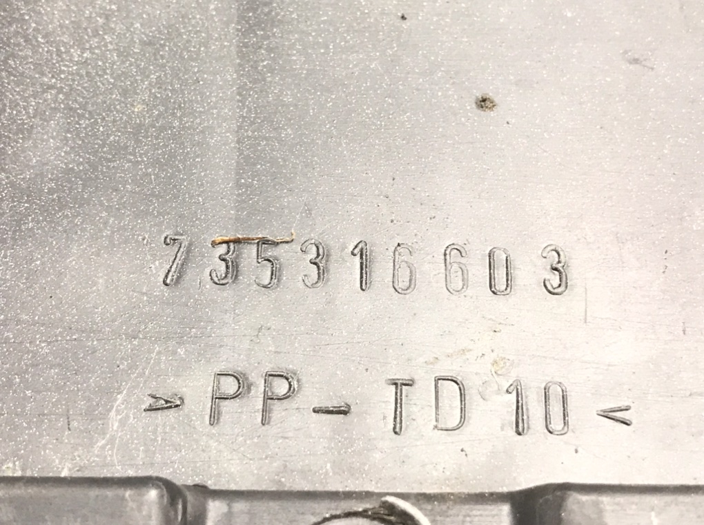 Бампер передний для Fiat Panda, 2010 г. 1.1 i бензин б/у — фото 9