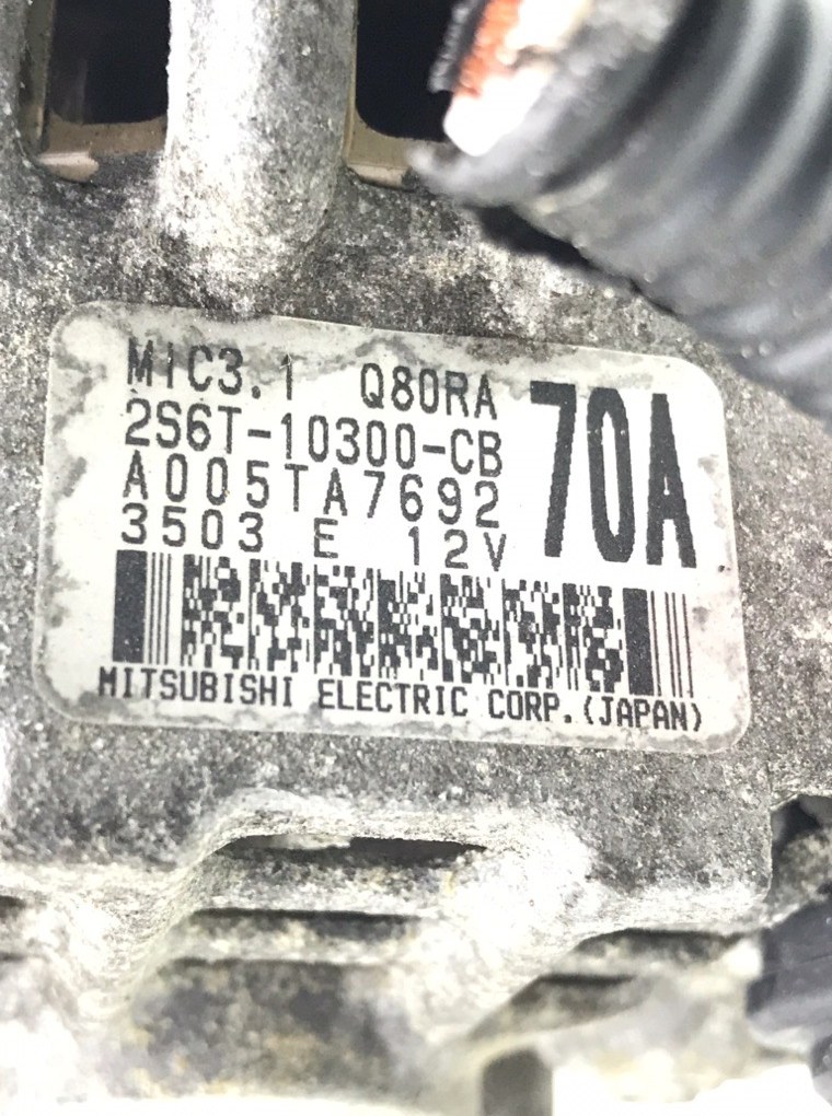 Генератор для Mazda 2, 2004 г. 1.4 i бензин б/у — фото 5