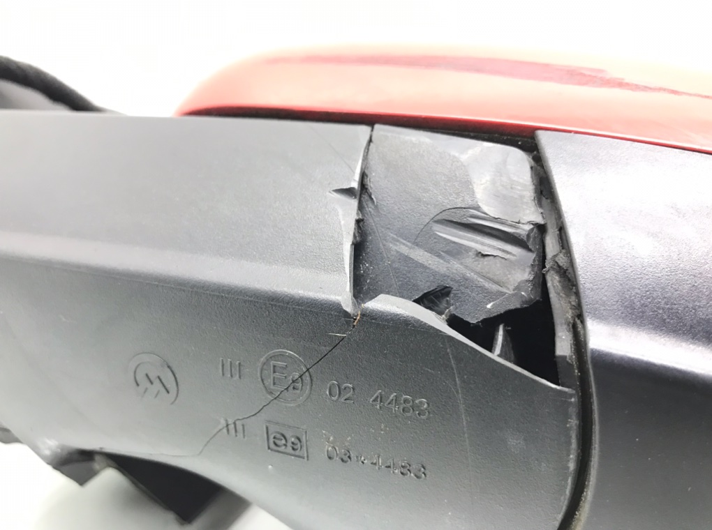 Зеркало наружное левое для Volkswagen Polo, 2009 г. 1.2 i бензин б/у — фото 7