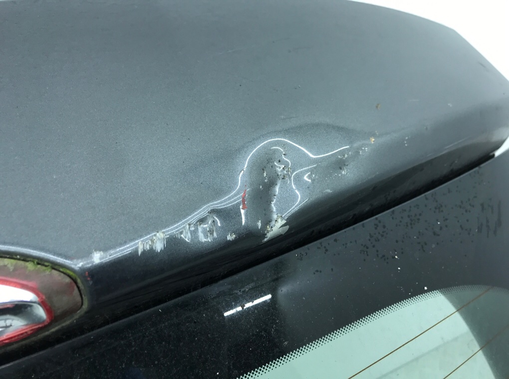Крышка багажника для Peugeot 208, 2012 г. 1.2 i бензин б/у — фото 9