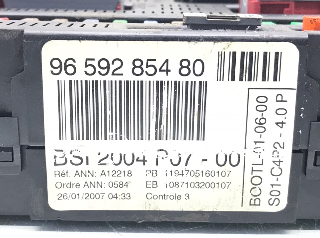 Блок комфорта для Citroen C3, 2007 г. 1.4 i бензин б/у — фото 6