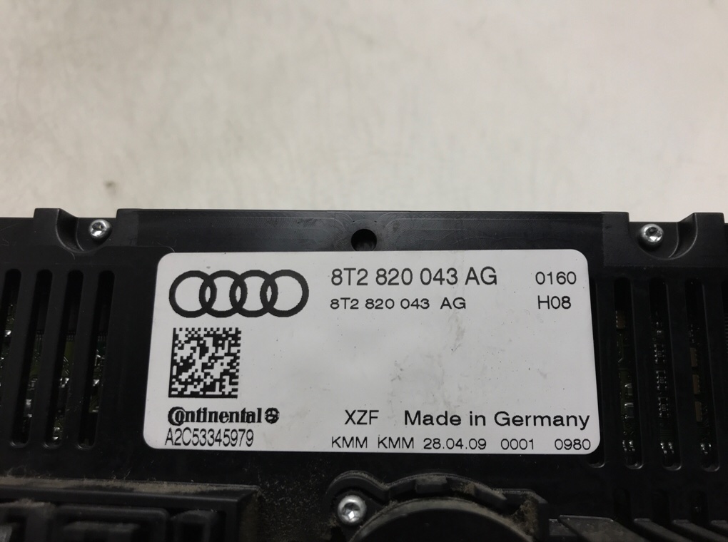 Блок управления печки/климат-контроля для Audi A5, 2009 г. 2.0 TFSi бензин б/у — фото 5