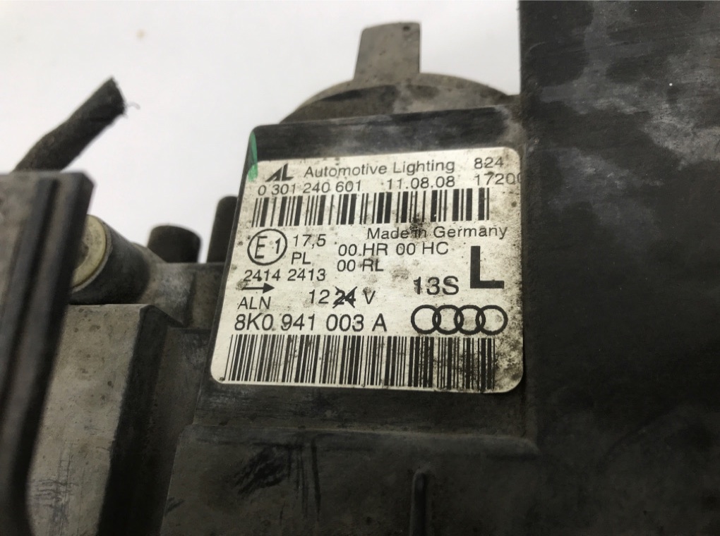 Фара левая для Audi A4, 2008 г. 2.0 TFSi бензин б/у — фото 5