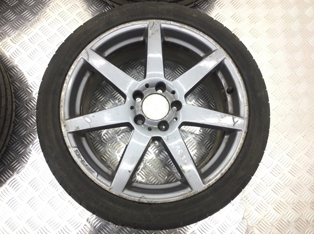 Диски литые R18 для Mercedes-Benz C (8.0Jx18 5x112 ET50 DIA66.6) б/у — 4 шт. — фото 3