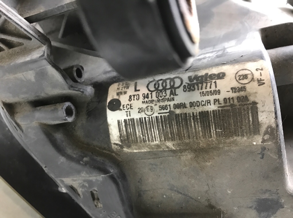 Фара левая для Audi A5, 2009 г. 2.0 TFSi бензин б/у — фото 7