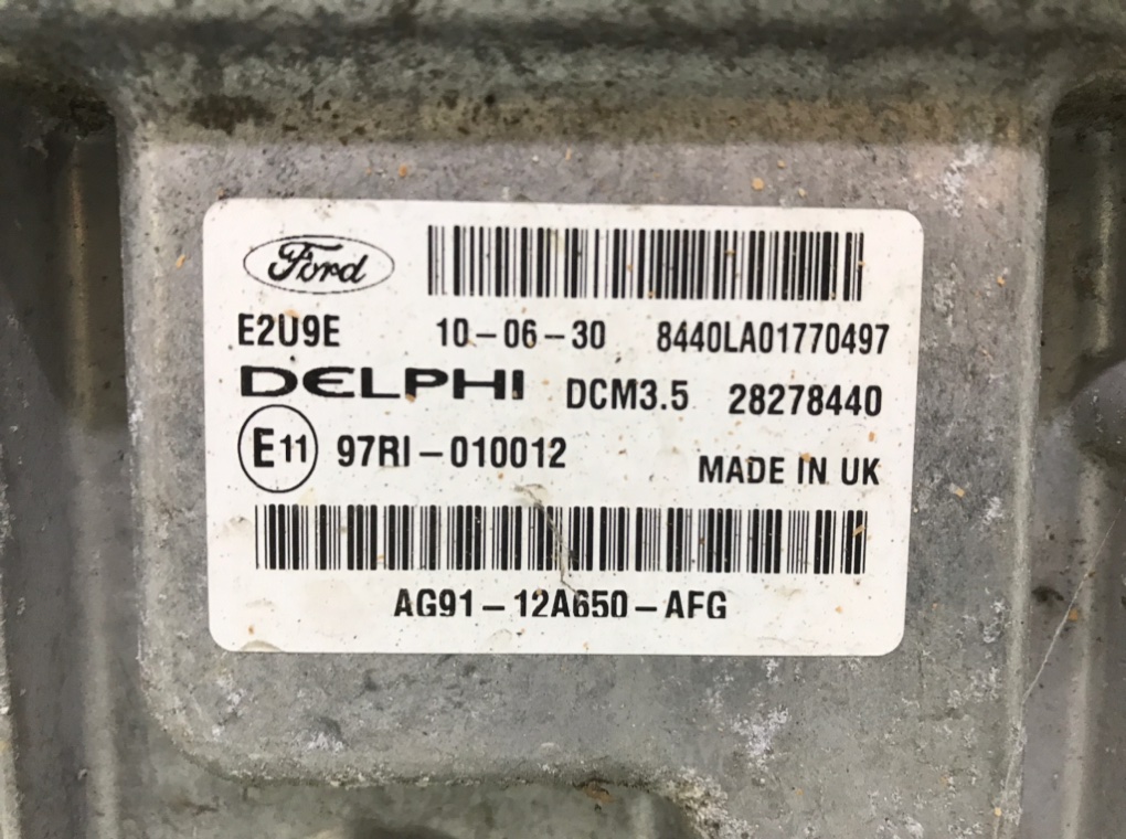 Блок управления двигателем для Ford Mondeo, 2010 г. 2.0 TDCi дизель б/у — фото 5