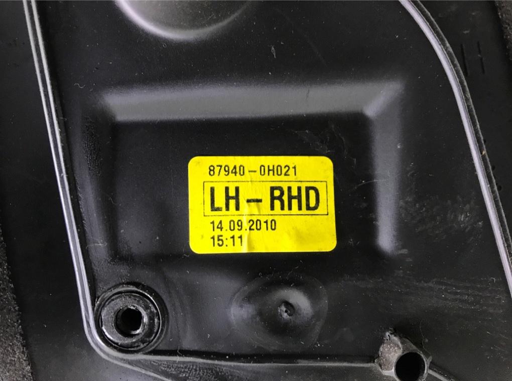 Зеркало наружное левое для Peugeot 107, 2010 г. 1.0 i бензин б/у — фото 6