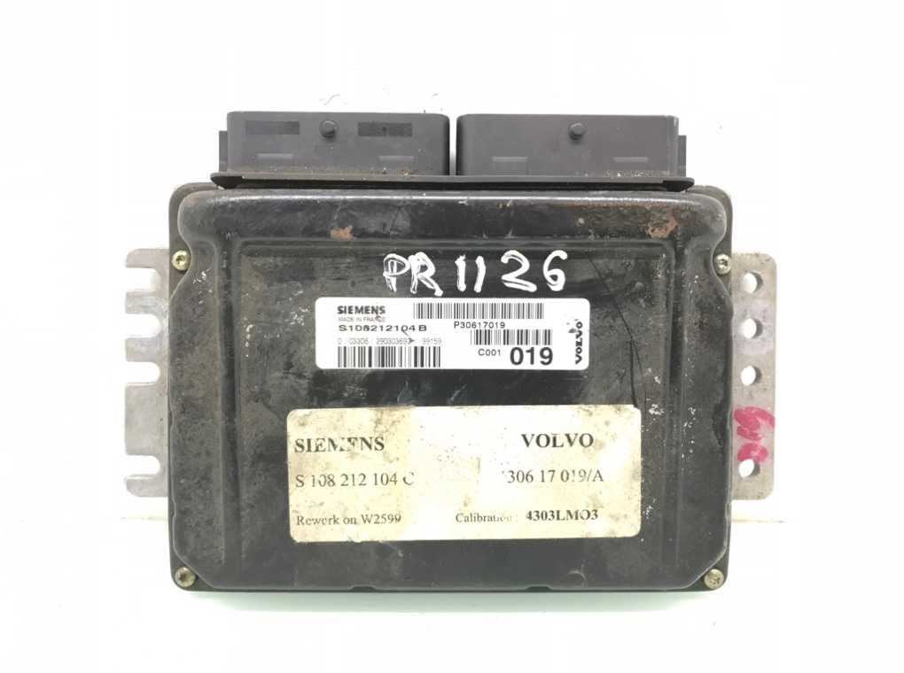 Блок управления двигателем для Volvo V40, 1999 г. 2.0 i бензин б/у
