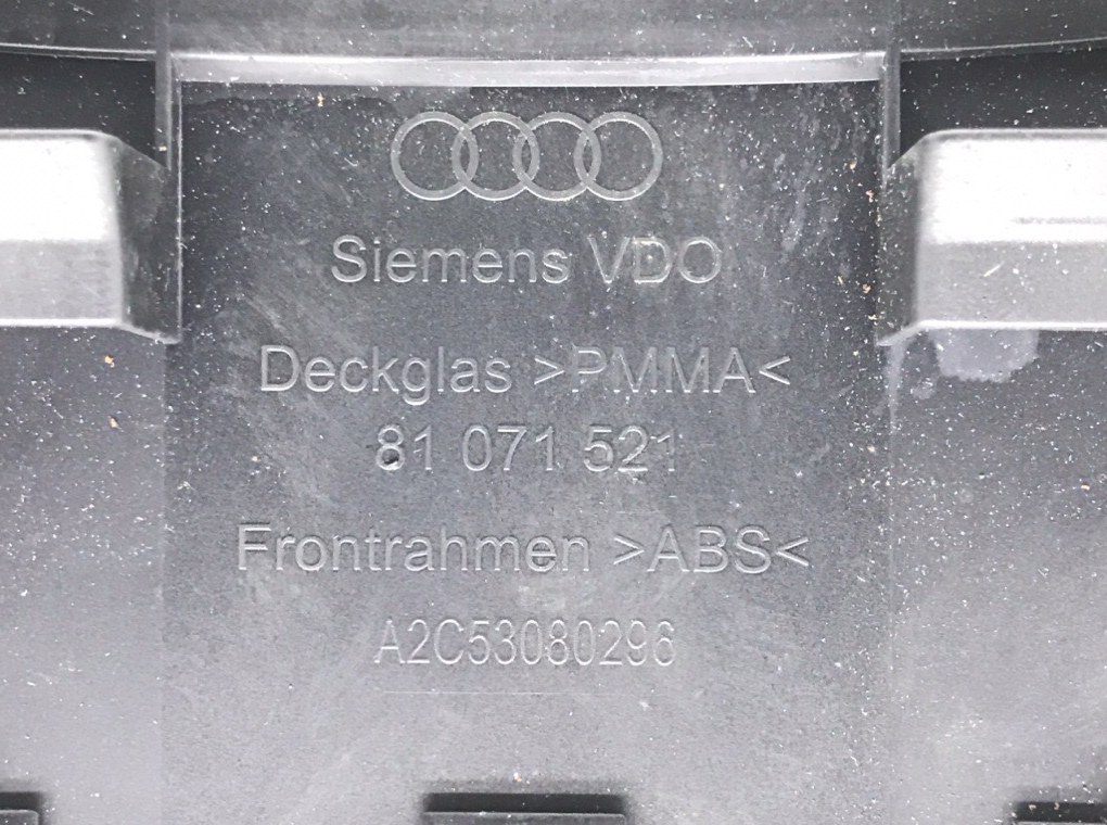 Щиток приборов (приборная панель) для Audi A3, 2005 г. 2.0 TDi дизель б/у — фото 6