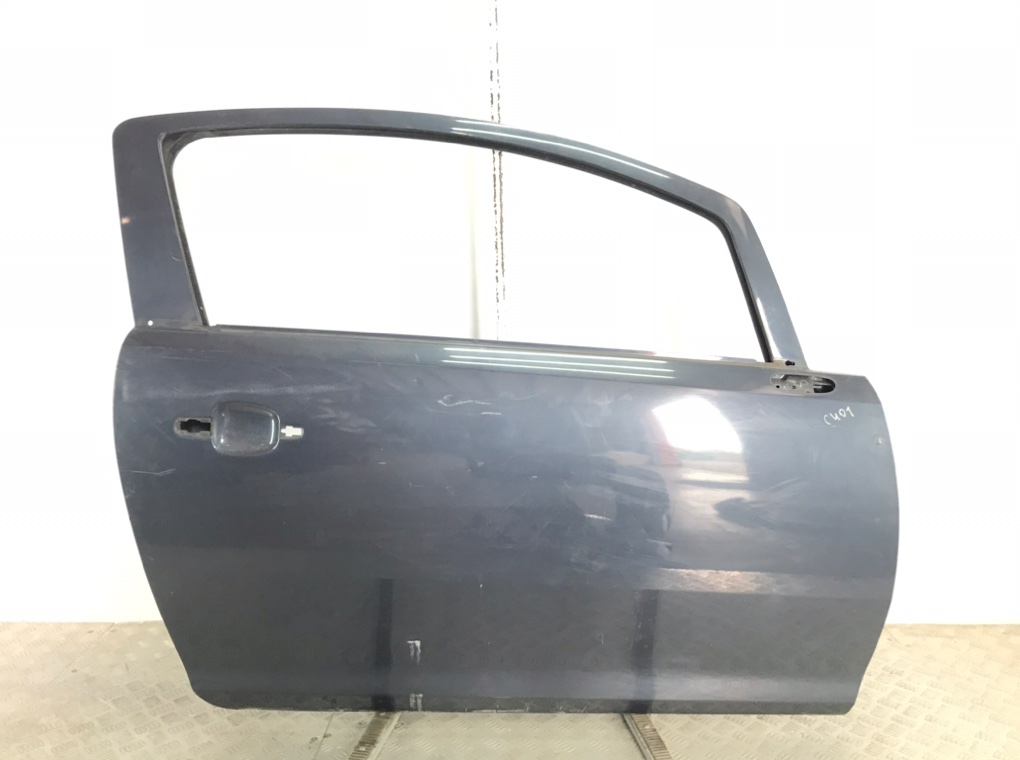 Дверь передняя правая для Opel Corsa, 2010 г. 1.0 i бензин б/у