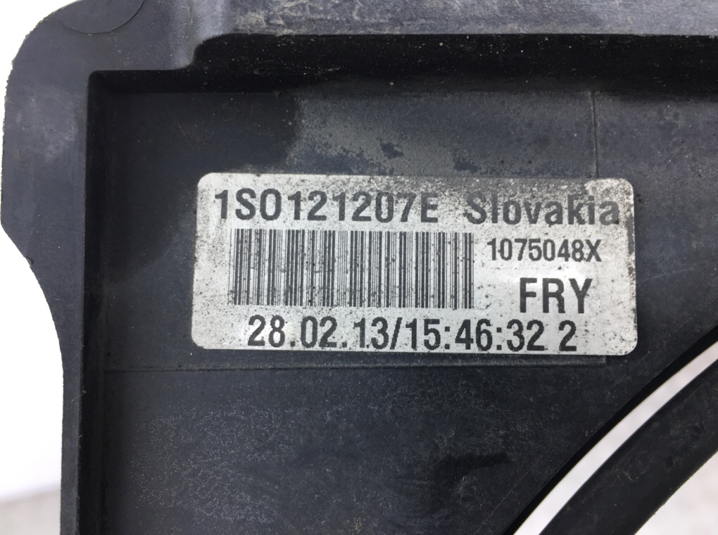 Вентилятор радиатора для Volkswagen UP, 2013 г. 1.0 i бензин б/у — фото 6
