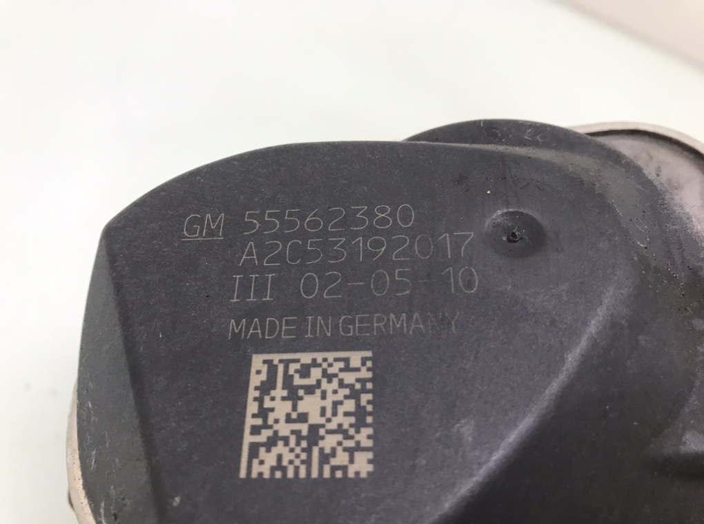 Заслонка дроссельная для Opel Zafira, 2010 г. 1.8 i бензин б/у — фото 7