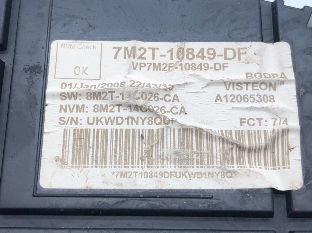 Щиток приборов (приборная панель) для Ford S-Max, 2008 г. 2.0 TDCi дизель б/у — фото 5
