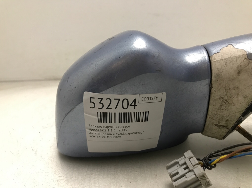 Зеркало наружное левое для Honda Jazz, 2003 г. 1.3 i бензин б/у — фото 6