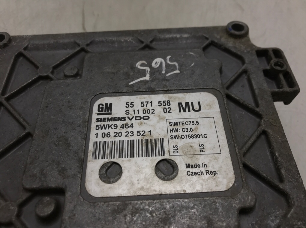 Блок управления двигателем для Opel Zafira, 2011 г. 1.6 i бензин б/у — фото 5