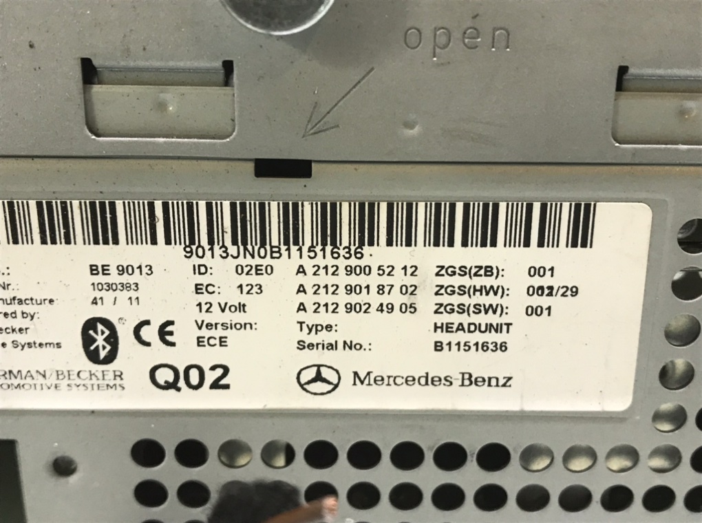 Магнитола для Mercedes E C207, 2012 г. 2.2 CDi дизель б/у — фото 7