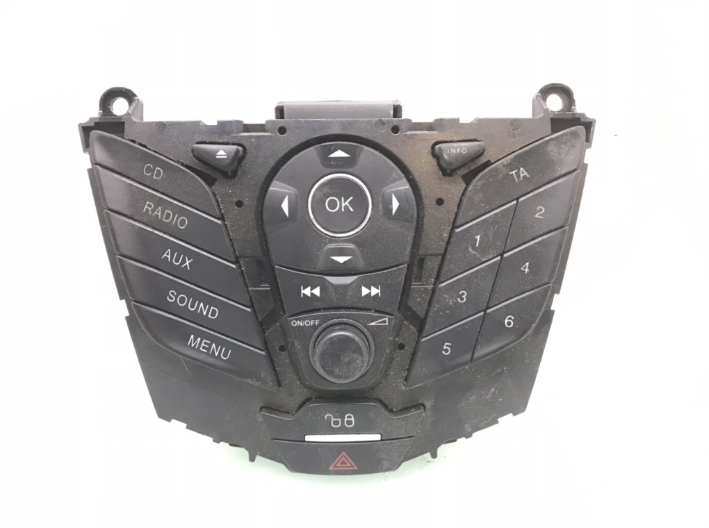 Блок управления магнитолой для Ford Focus, 2013 г. 1.6 TDCi дизель б/у