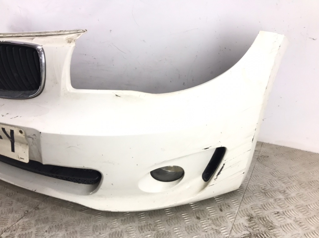 Бампер передний для BMW 1 E87/E81/E82/E88, 2012 г. 2.0 D дизель б/у — фото 2