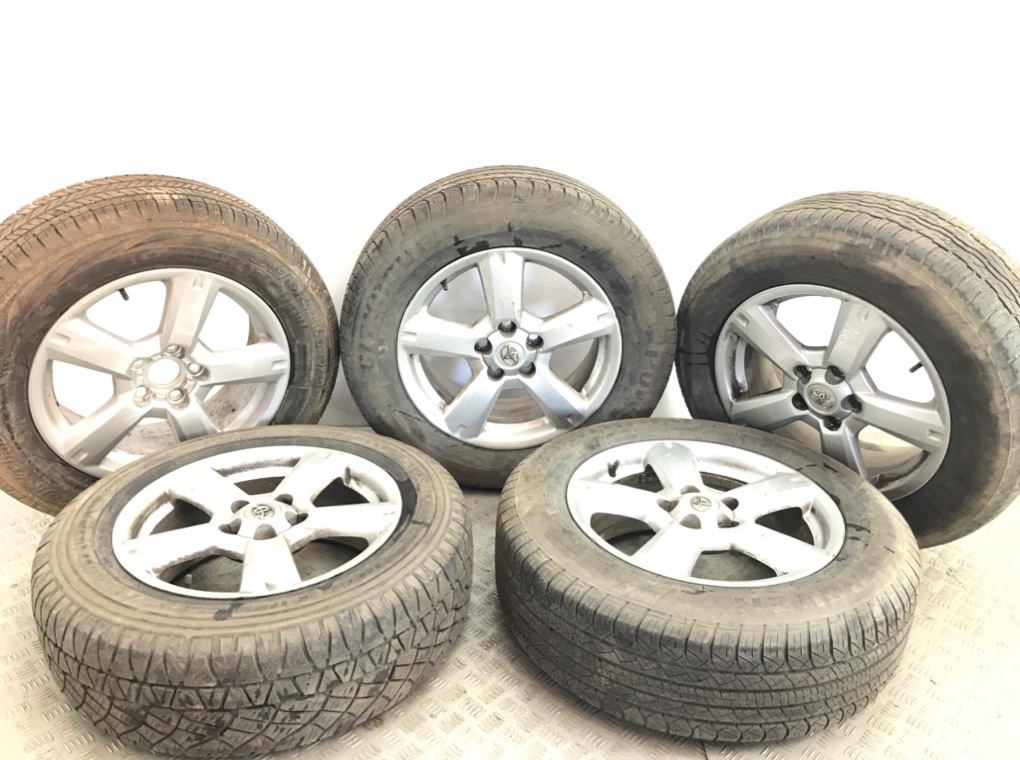 Диски литые R17 для Toyota RAV4 (7.0Jx17 5x114.3 ET45 DIA60.1) б/у — 5 шт.