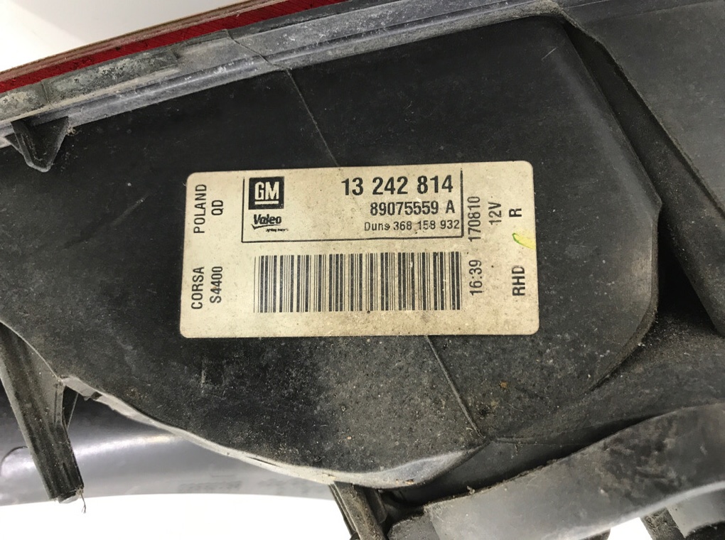 Фонарь задний правый для Opel Corsa, 2010 г. 1.2 i бензин б/у — фото 5