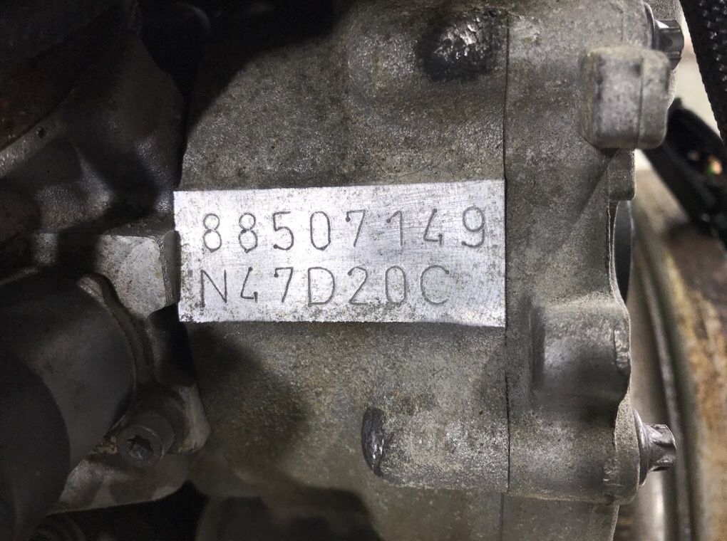 Двигатель для BMW 1 E87/E81/E82/E88, 2009 г. 2.0 TD дизель б/у — фото 8