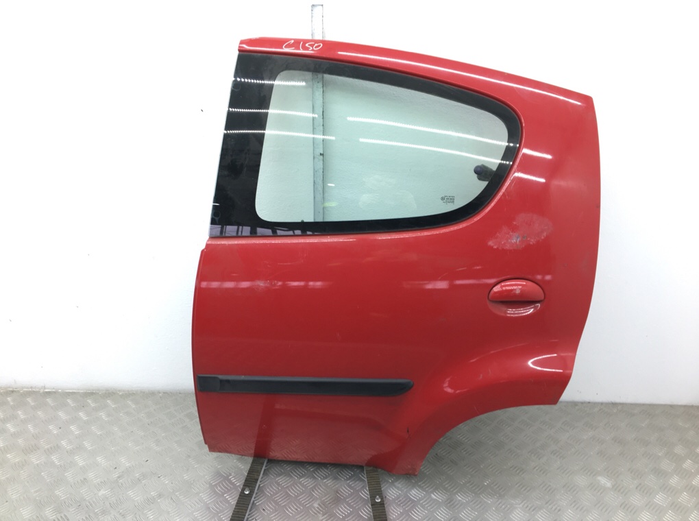 Дверь задняя левая для Citroen C1, 2008 г. 1.0 i бензин б/у