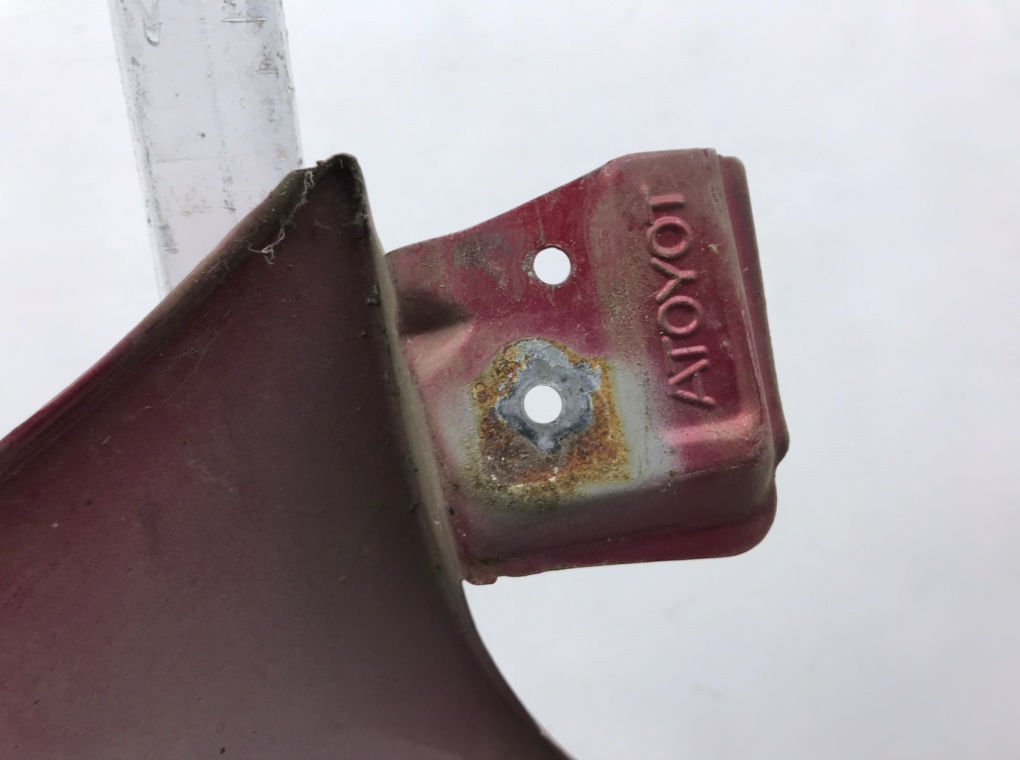 Крыло переднее левое для Toyota Yaris, 2002 г. 1.0 i бензин б/у — фото 5