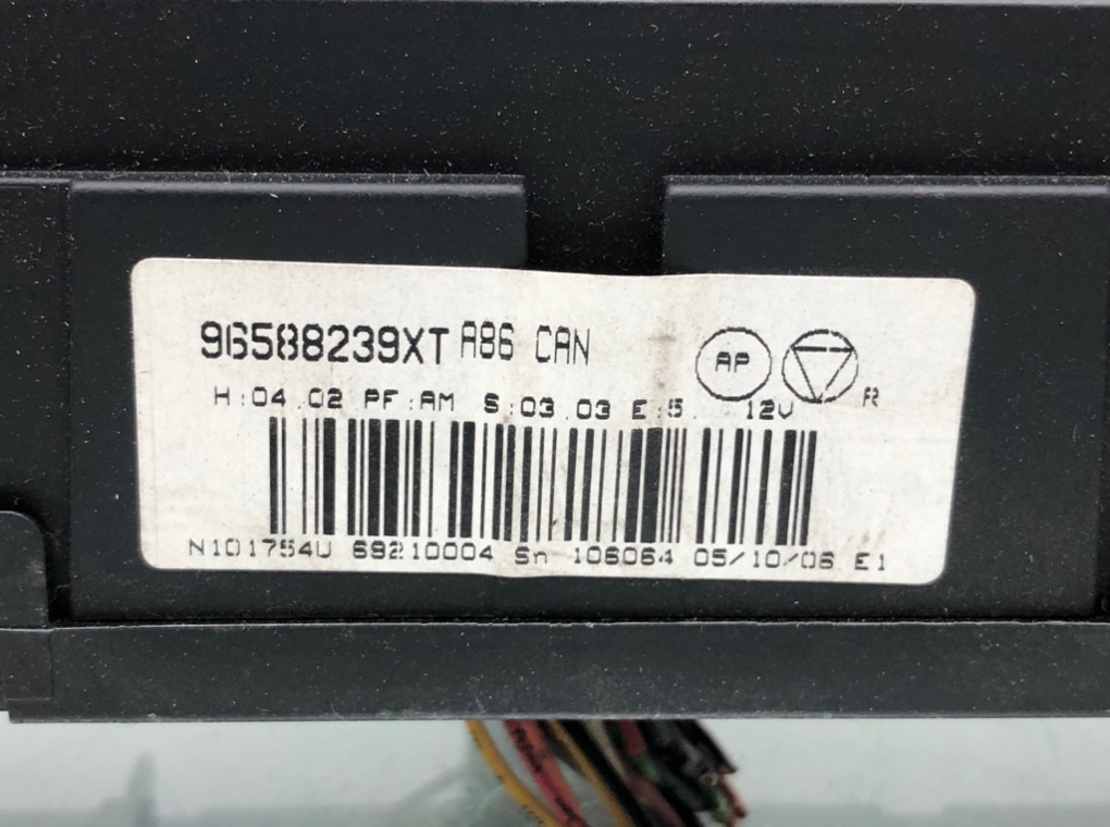 Блок управления печки/климат-контроля для Citroen C3, 2007 г. 1.6 HDi дизель б/у — фото 5