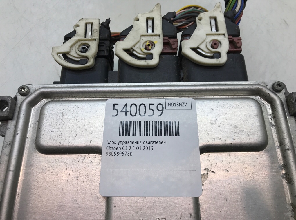 Блок управления двигателем для Citroen C3, 2013 г. 1.0 i бензин б/у — фото 6
