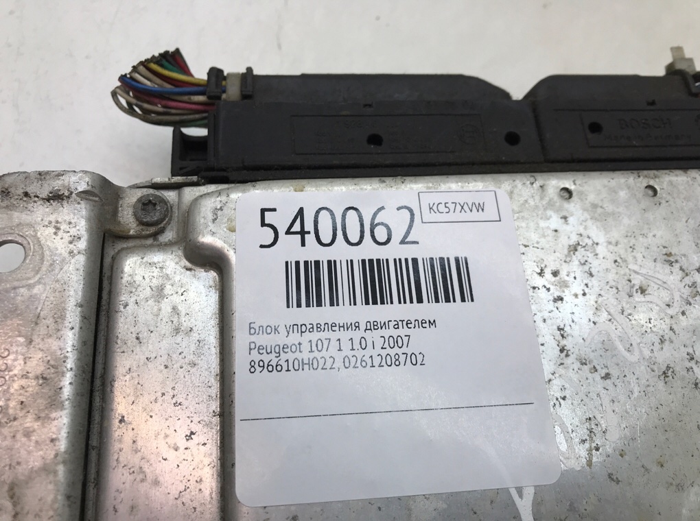 Блок управления двигателем для Peugeot 107, 2007 г. 1.0 i бензин б/у — фото 6