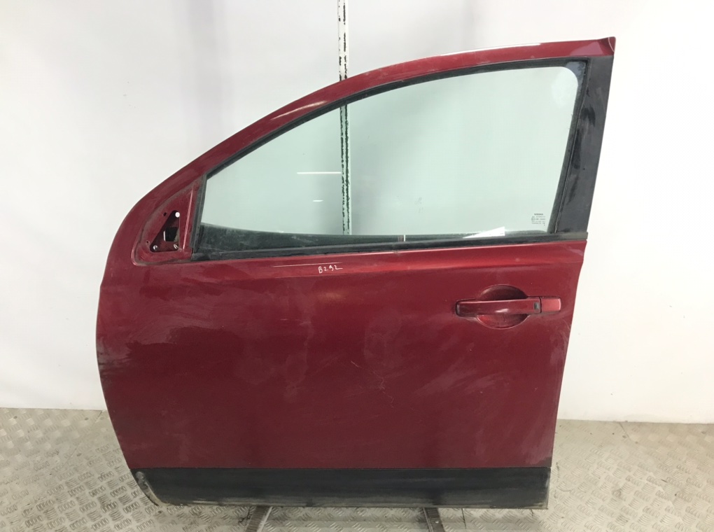 Дверь передняя левая для Nissan Qashqai+2, 2010 г. 1.5 DCi дизель б/у