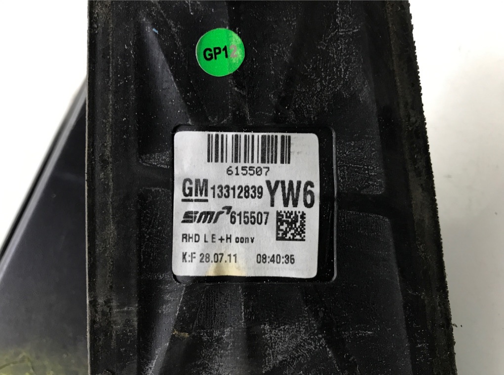 Зеркало наружное левое для Opel Zafira, 2011 г. 1.7 CDTi дизель б/у — фото 6