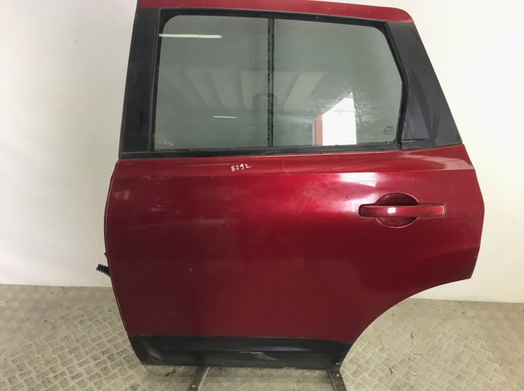 Дверь задняя левая для Nissan Qashqai+2, 2010 г. 1.5 DCi дизель б/у