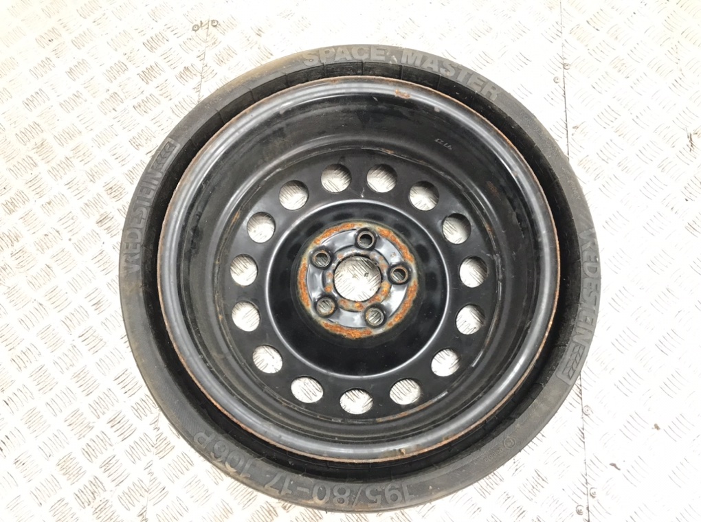 Колесо запасное (таблетка) для Volkswagen Touareg, 2009 г. 2.5 TDi дизель б/у — фото 6