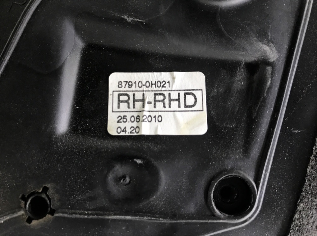 Зеркало наружное правое для Toyota Aygo, 2006 г. 1.0 i бензин б/у — фото 7