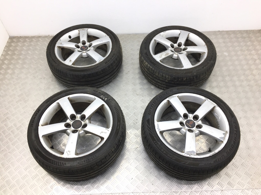 Диски литые R17 для Saab 9-3 (7.0Jx17 5x110 ET41 DIA65.1) б/у — 4 шт.