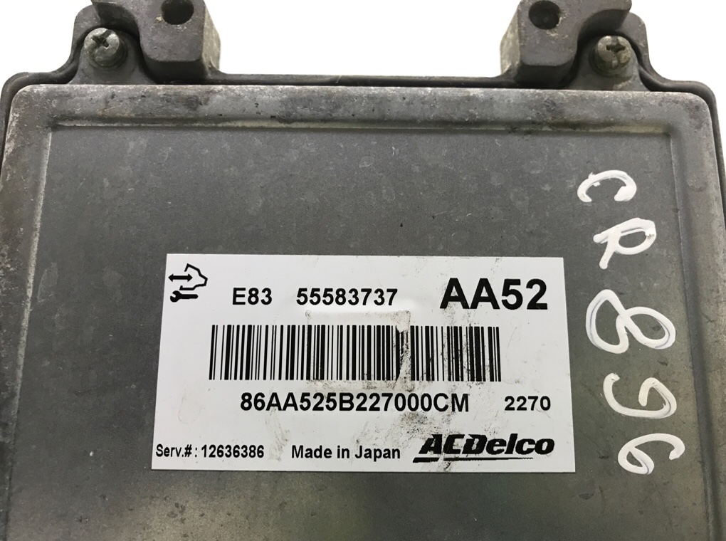 Блок управления двигателем для Opel Corsa, 2013 г. 1.0 i бензин б/у — фото 5