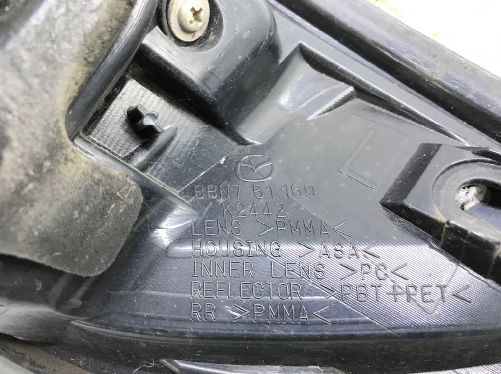 Фонарь задний левый для Mazda 3, 2010 г. 2.2 CDTi дизель б/у — фото 5