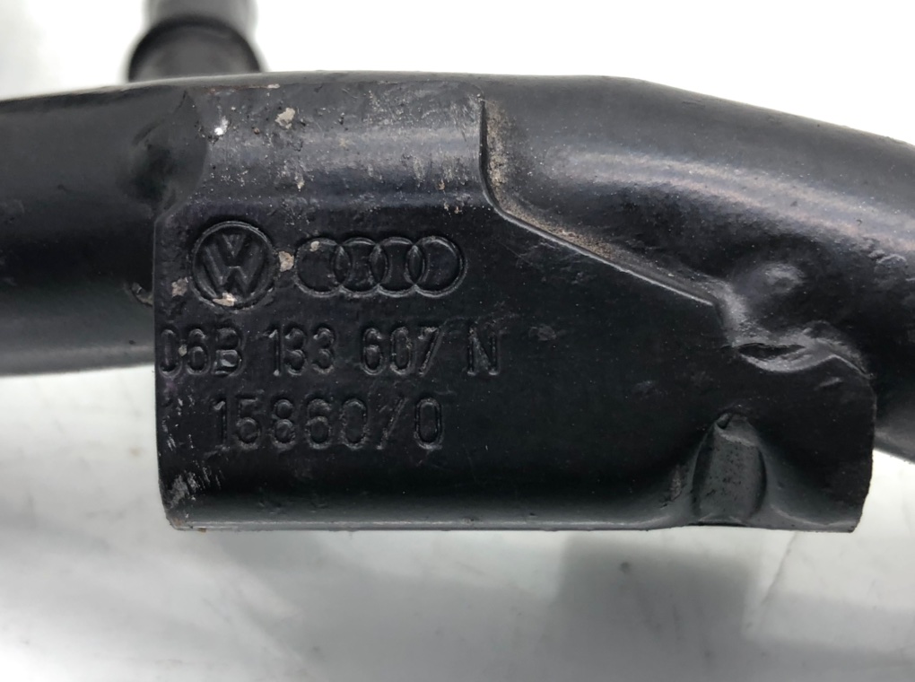 Трубка охлаждающей жидкости металлическая для Audi A4, 2003 г. 1.8 Ti бензин б/у — фото 5