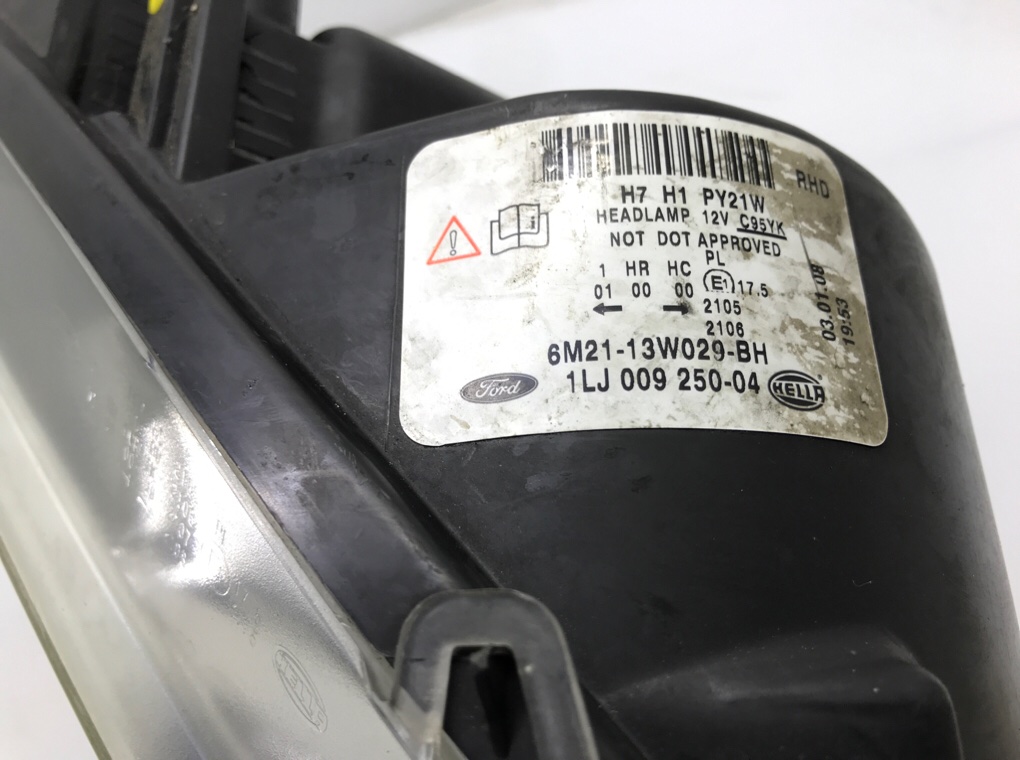 Фара правая для Ford S-Max, 2008 г. 2.0 TDCi дизель б/у — фото 6