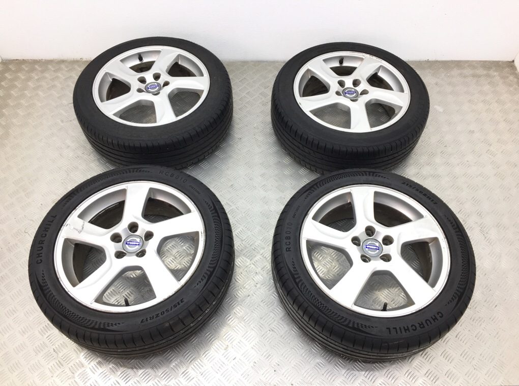 Диски литые R17 для Volvo S60 (7.0Jx17 5x108 ET50 DIA63.4) б/у — 4 шт.