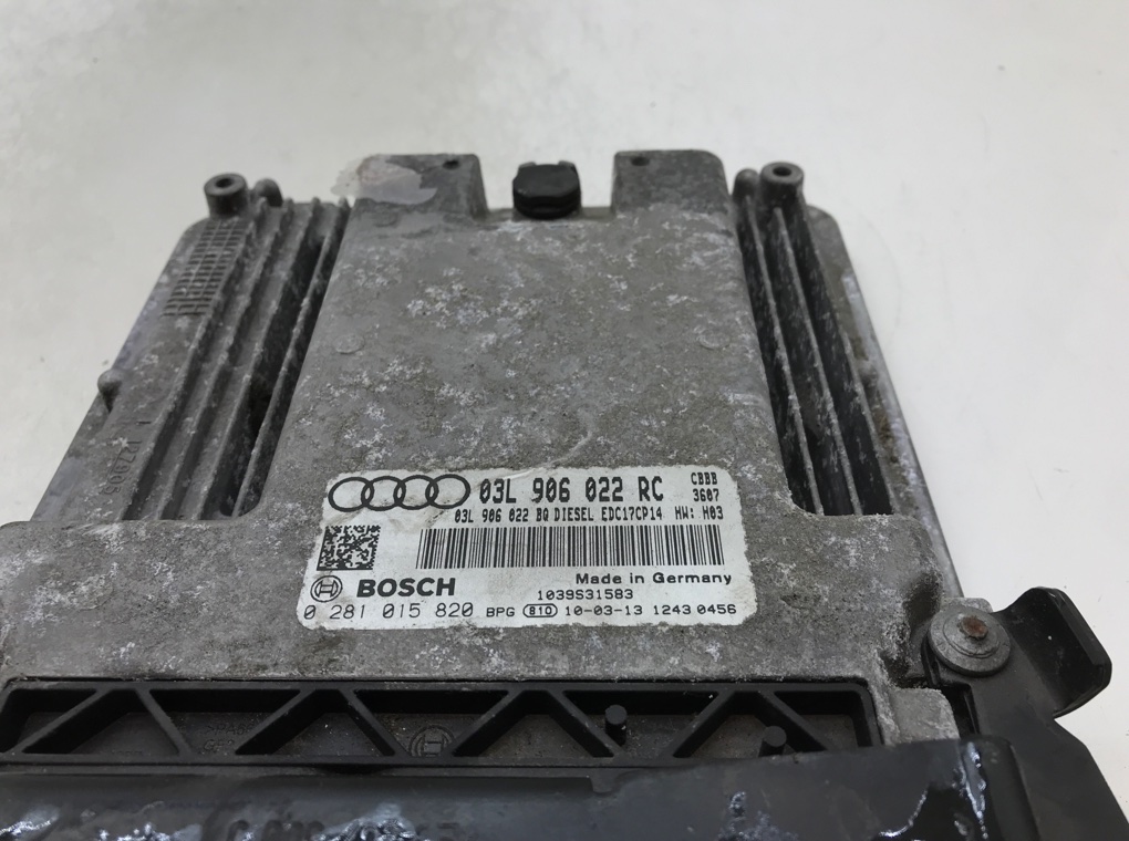 Блок управления двигателем для Audi TT, 2010 г. 2.0 TDi дизель б/у — фото 5