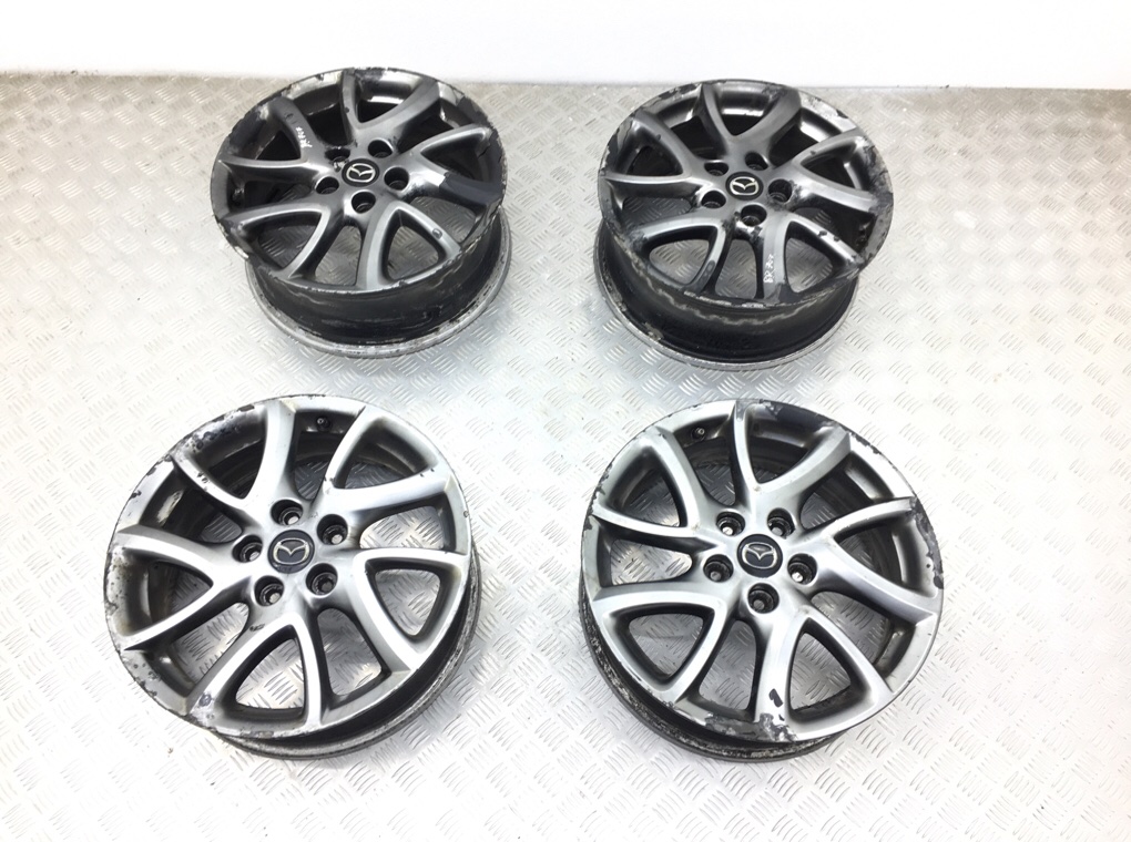 Диски литые R17 для Mazda 5 (6.5Jx17 5x114.3 ET52.5 DIA67.1) б/у — 4 шт.